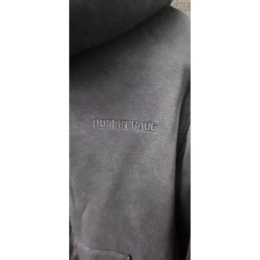 Adidas Pharrell Williams Men Human Race‎ Hoodie Black Pullover Athletic Sz Small